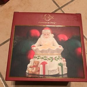 Lenox Santa Sack Toys Holiday Votive Candle Holder